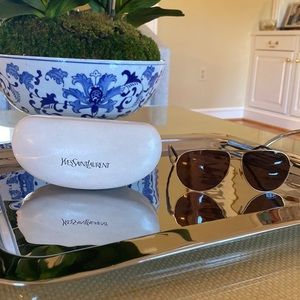 Yves Saint Laurent aviator sunglasses